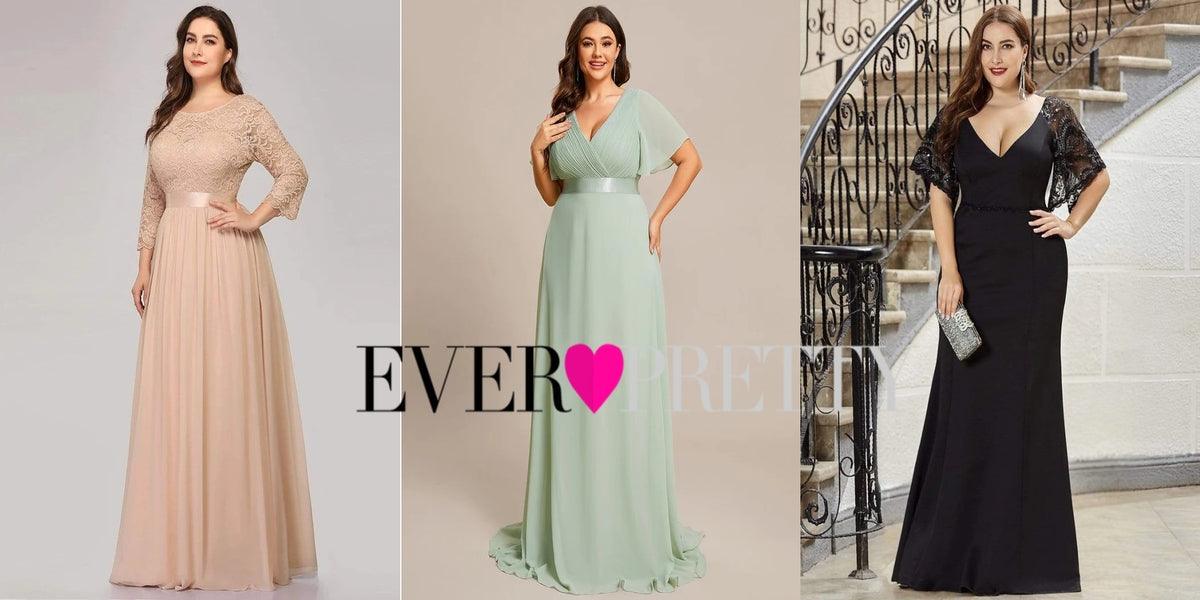 plus size evening dresses