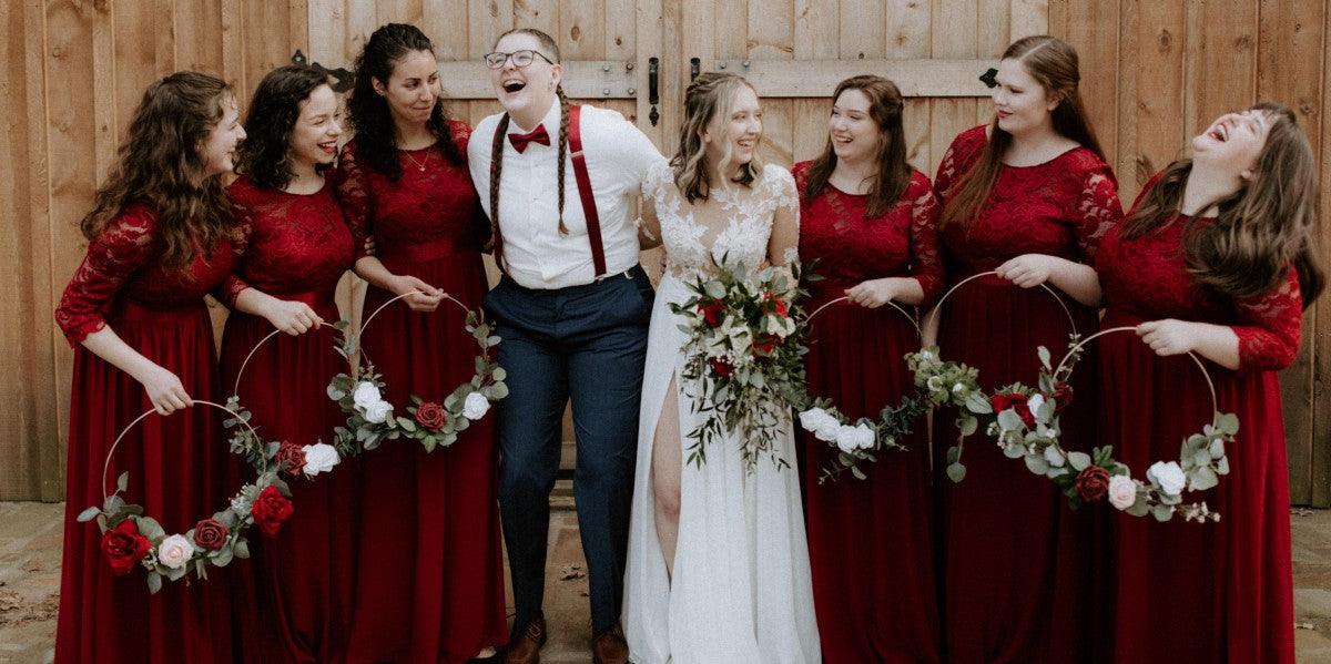 Affordable Plus Size Bridesmaid Dresses Under $50