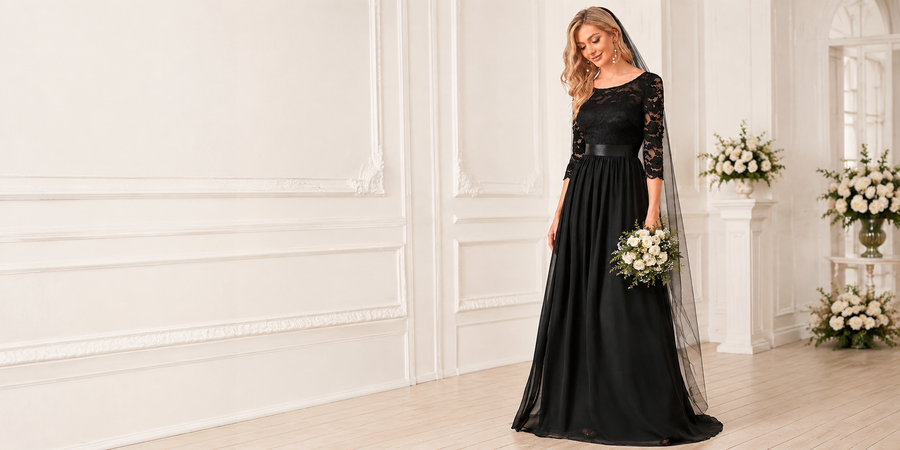 Would You Say Yes to a Black Wedding Dress?
