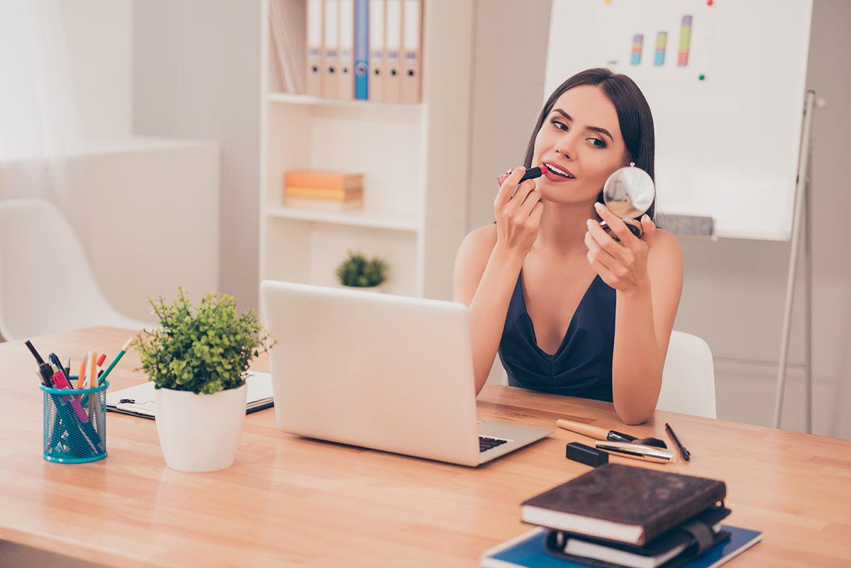 Elevate Your Office Party Dress with Classy, Sleek Makeup