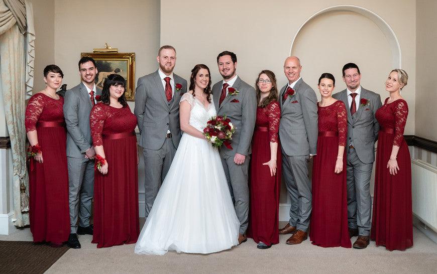 elegant-lace-bridesmaid-dresses
