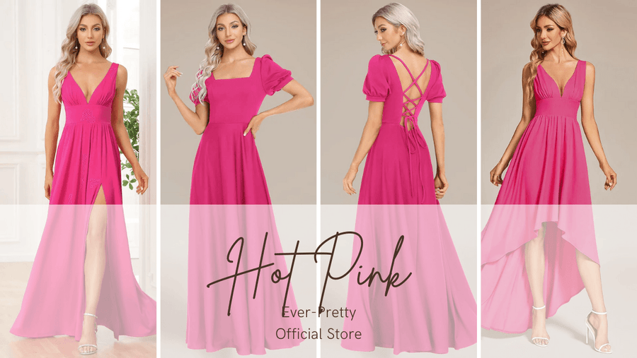 Embrace Summer Style with Ever-Pretty's Hot Pink Dresses