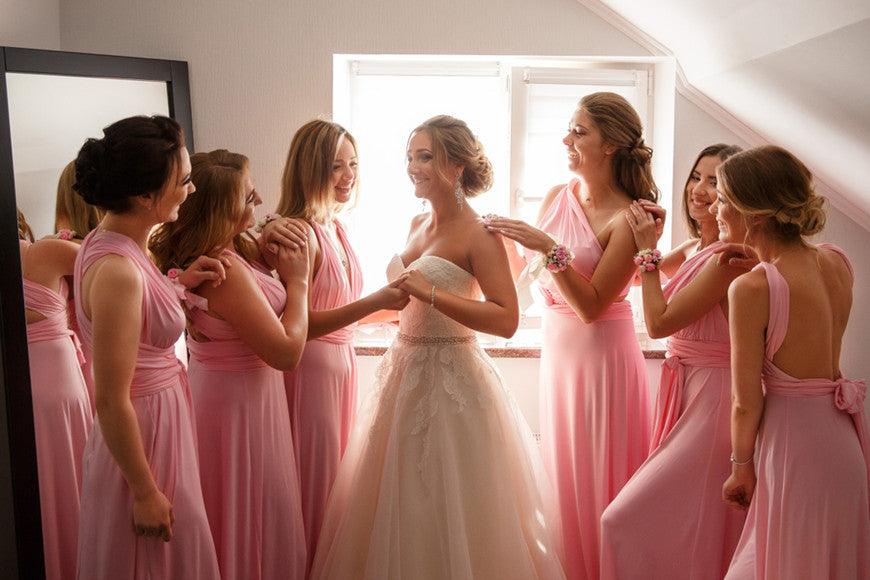 pink-bridesmaid-dresses