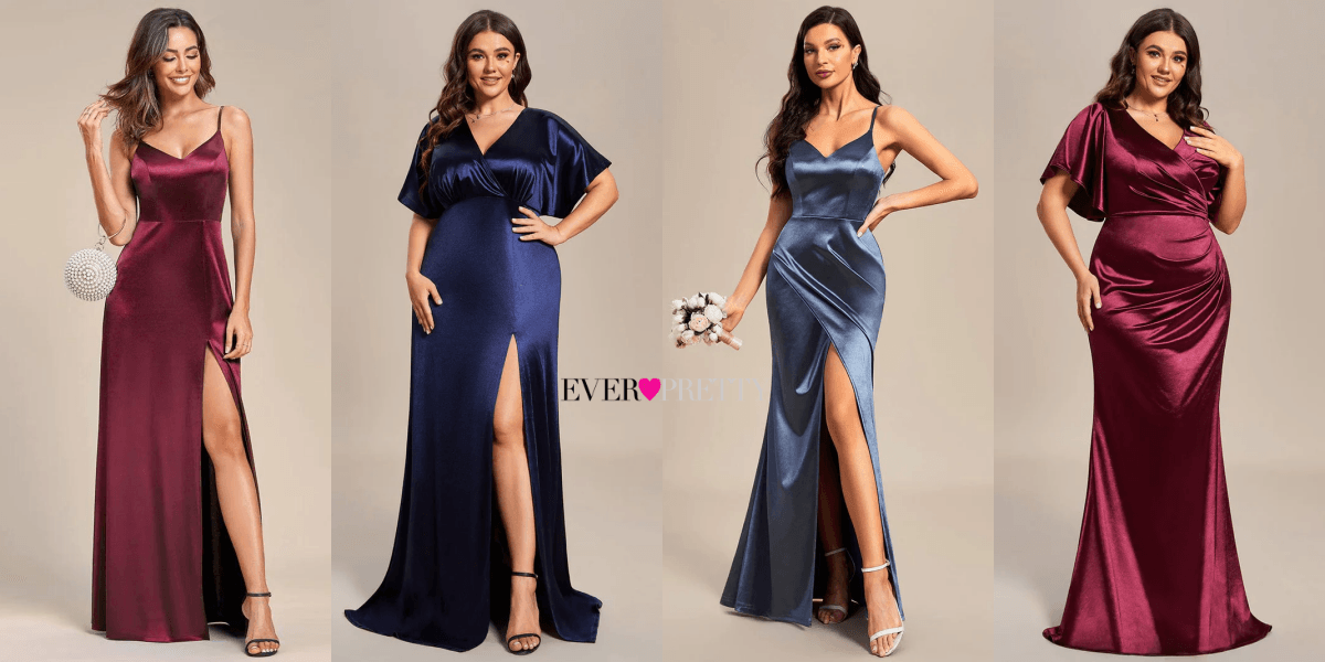 Discover the Best 4 New Satin Dresses for Women at Ever-Pretty