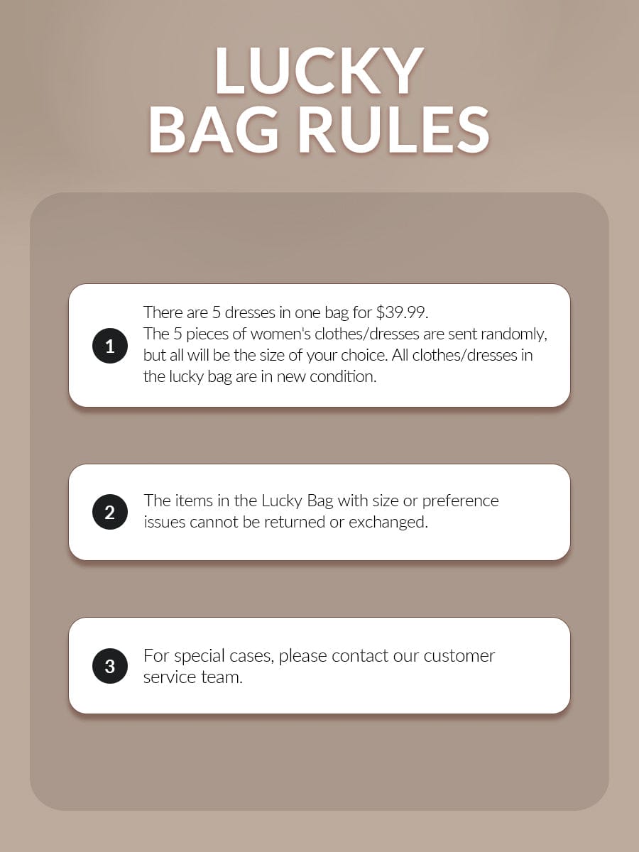 Ever-Pretty Lucky Bag  #Style_5 Dresses