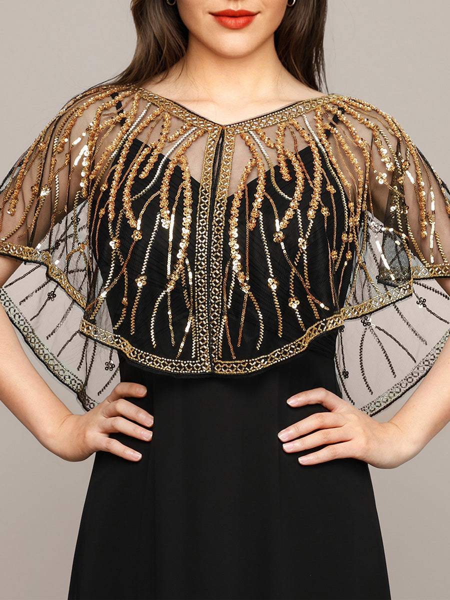 Sparkly Tulle Shawl For Special Occasions