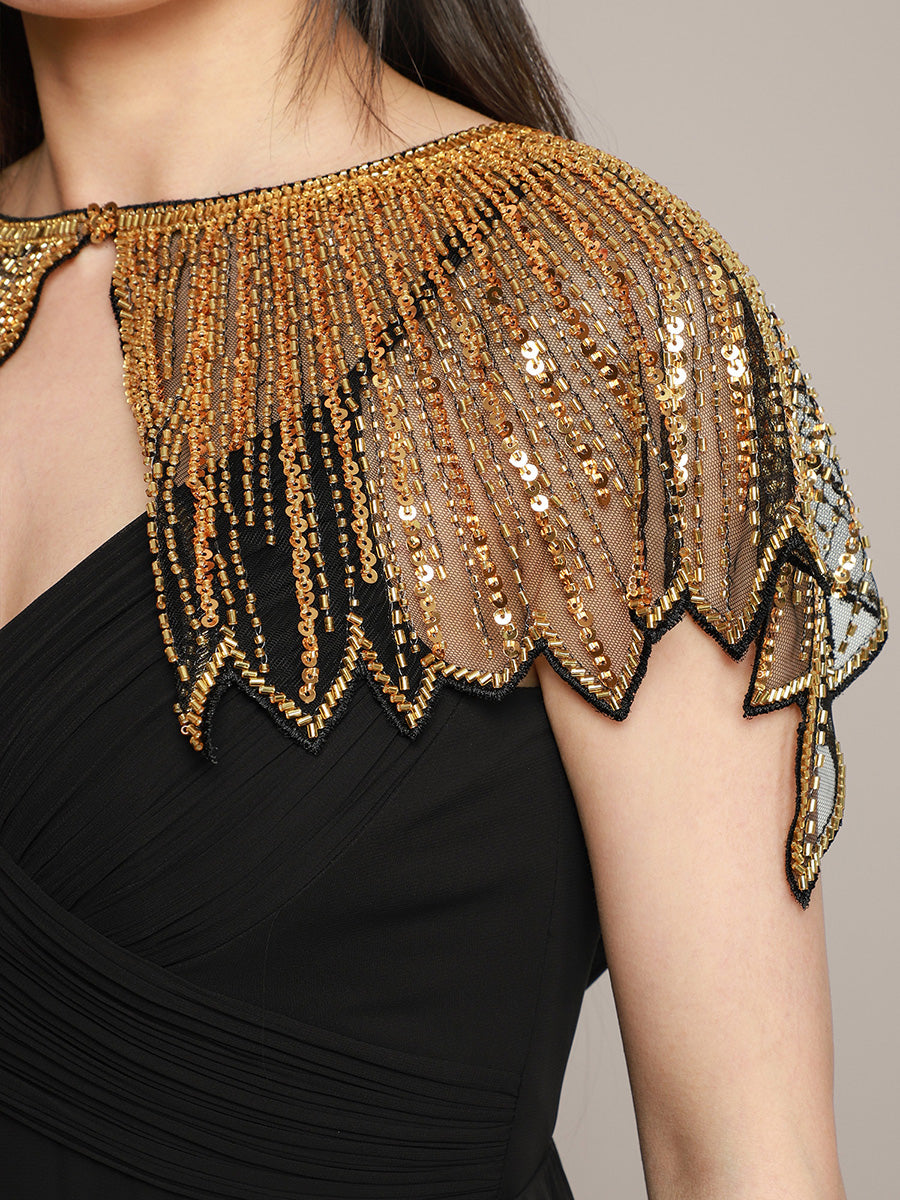 Sparkly Embellished Shawls for Special Occasions #style_EA02716KG