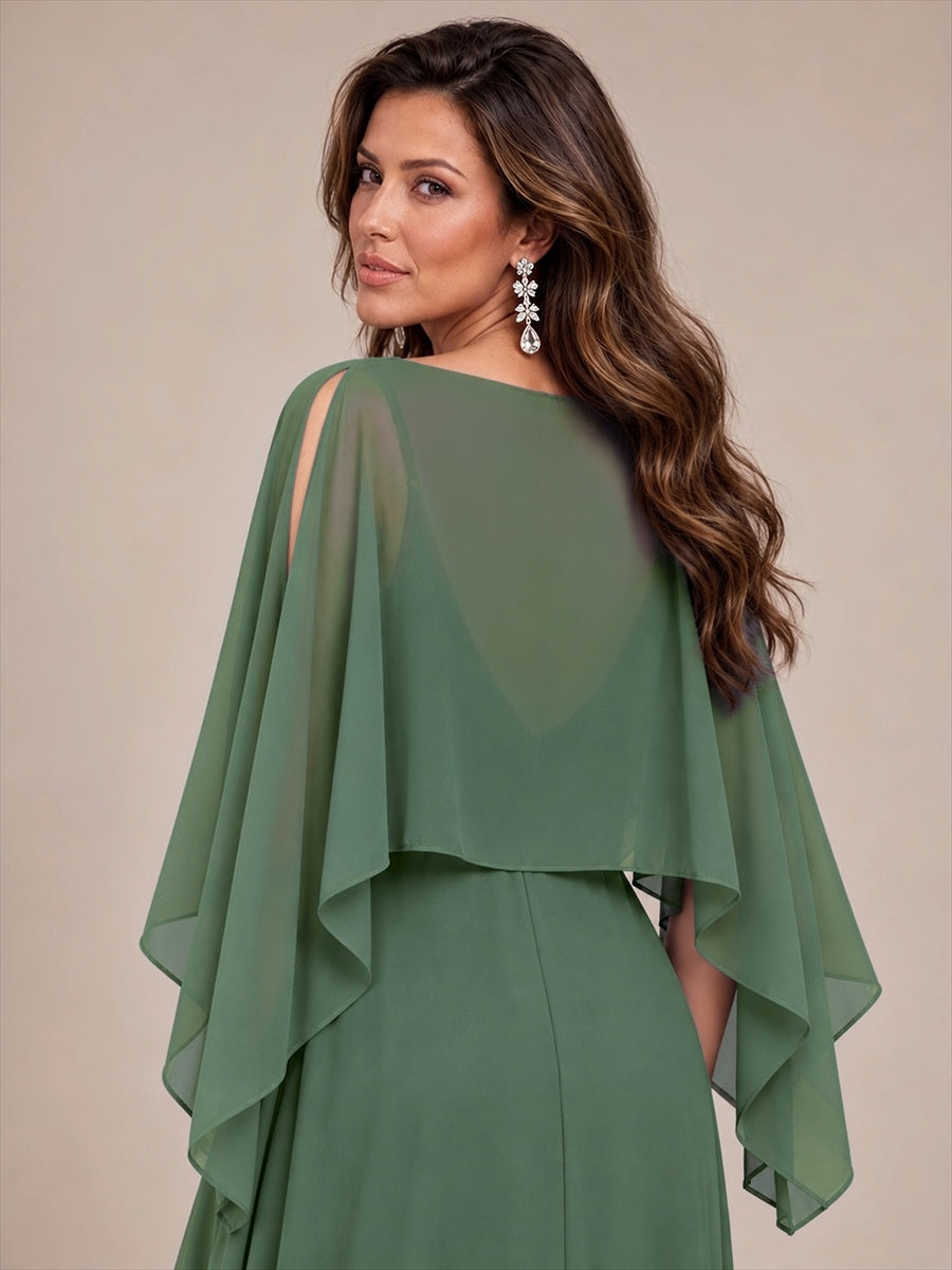 Contemporary Eveningwear Product Detail Design shawl #color_Eucalyptus