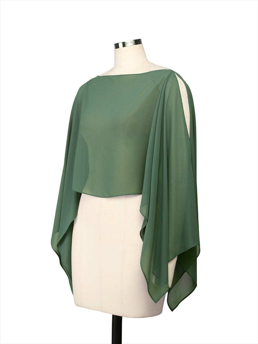Contemporary Eveningwear Product Detail Design shawl #color_Eucalyptus