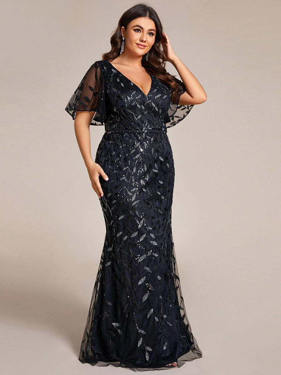 Black Formal Dresses #style_EE00693BK