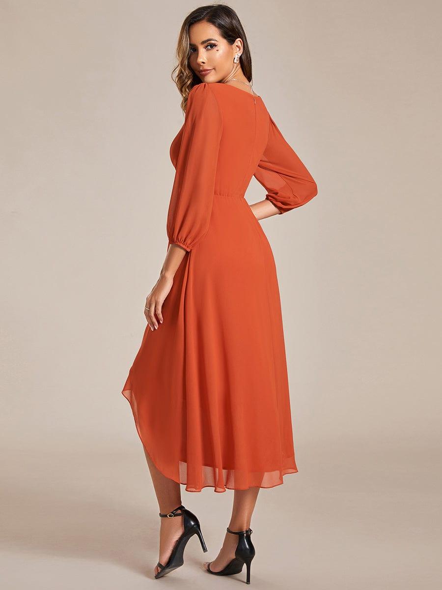Burnt Orange Bridesmaid Gowns #style_EG01926BO