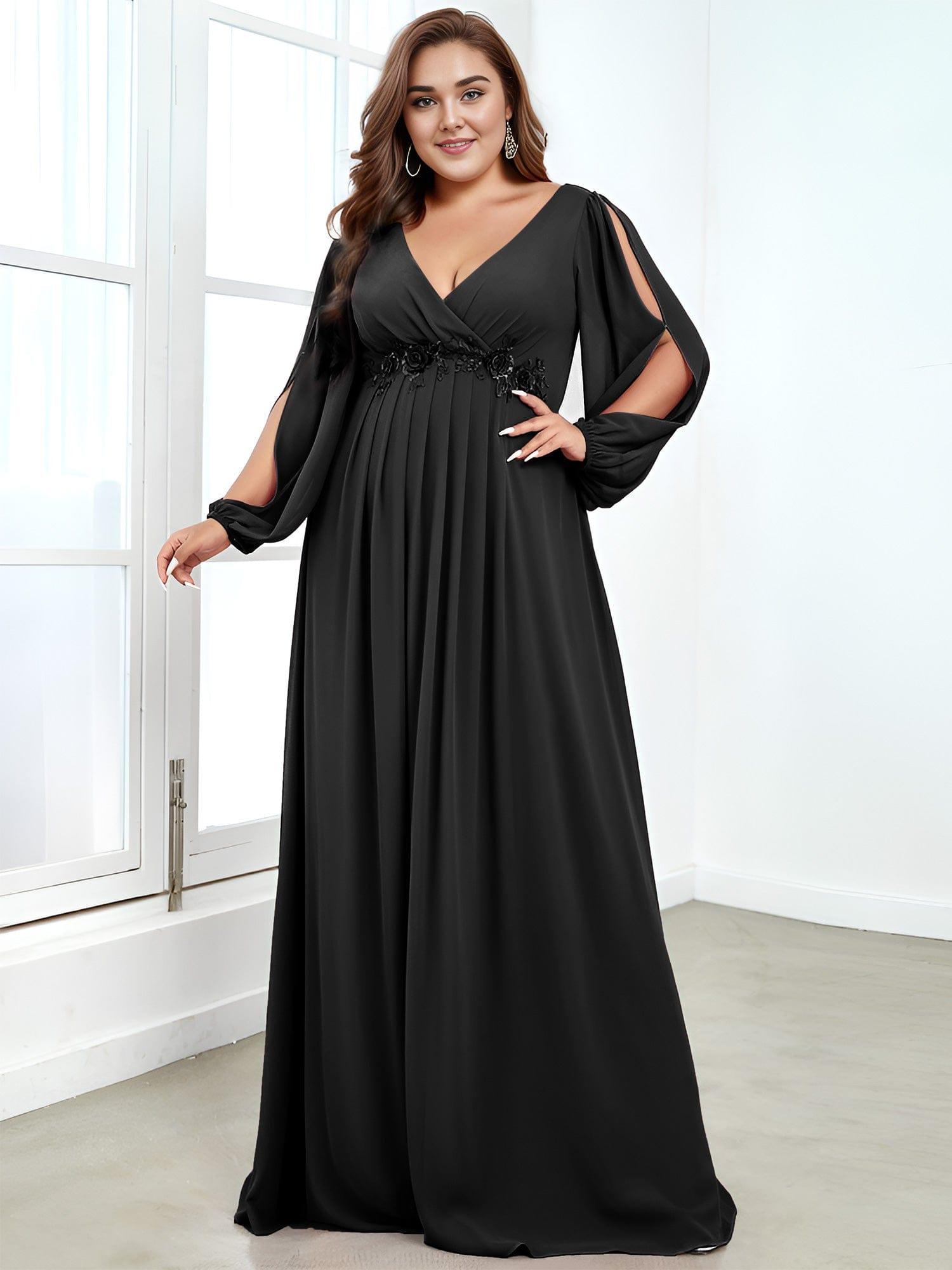 Black Formal Dresses #style_EP00461BK