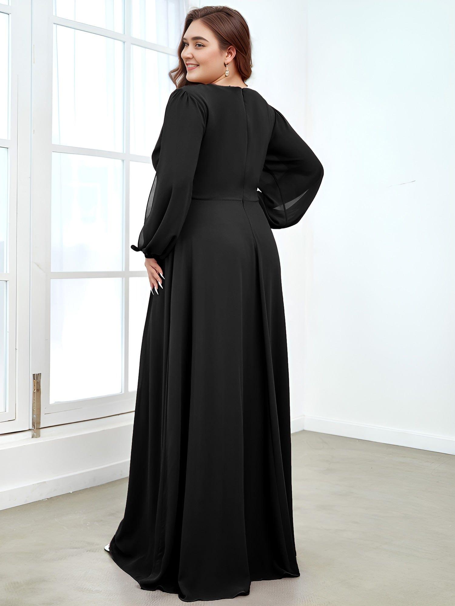 Black Formal Dresses #style_EP00461BK