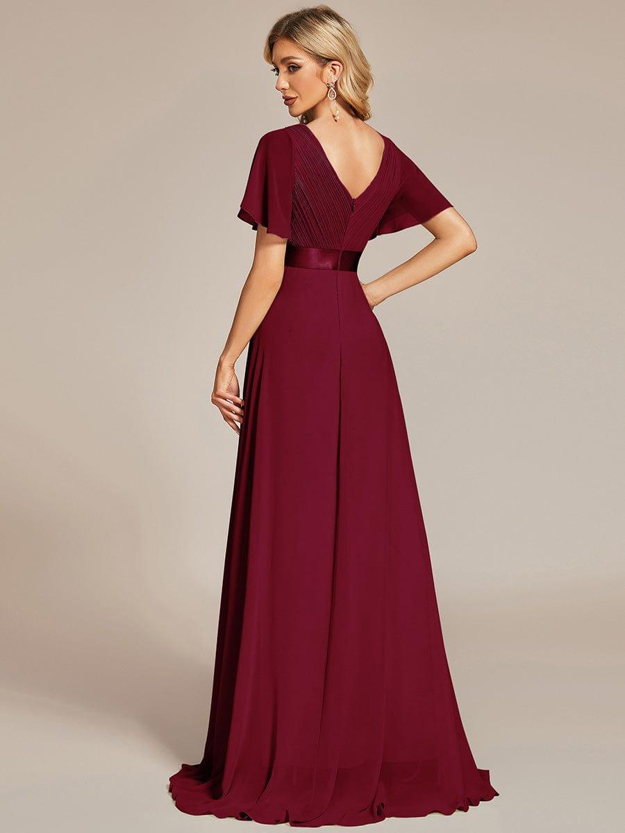 Burgundy Bridesmaid Gowns #style_EP09890BD