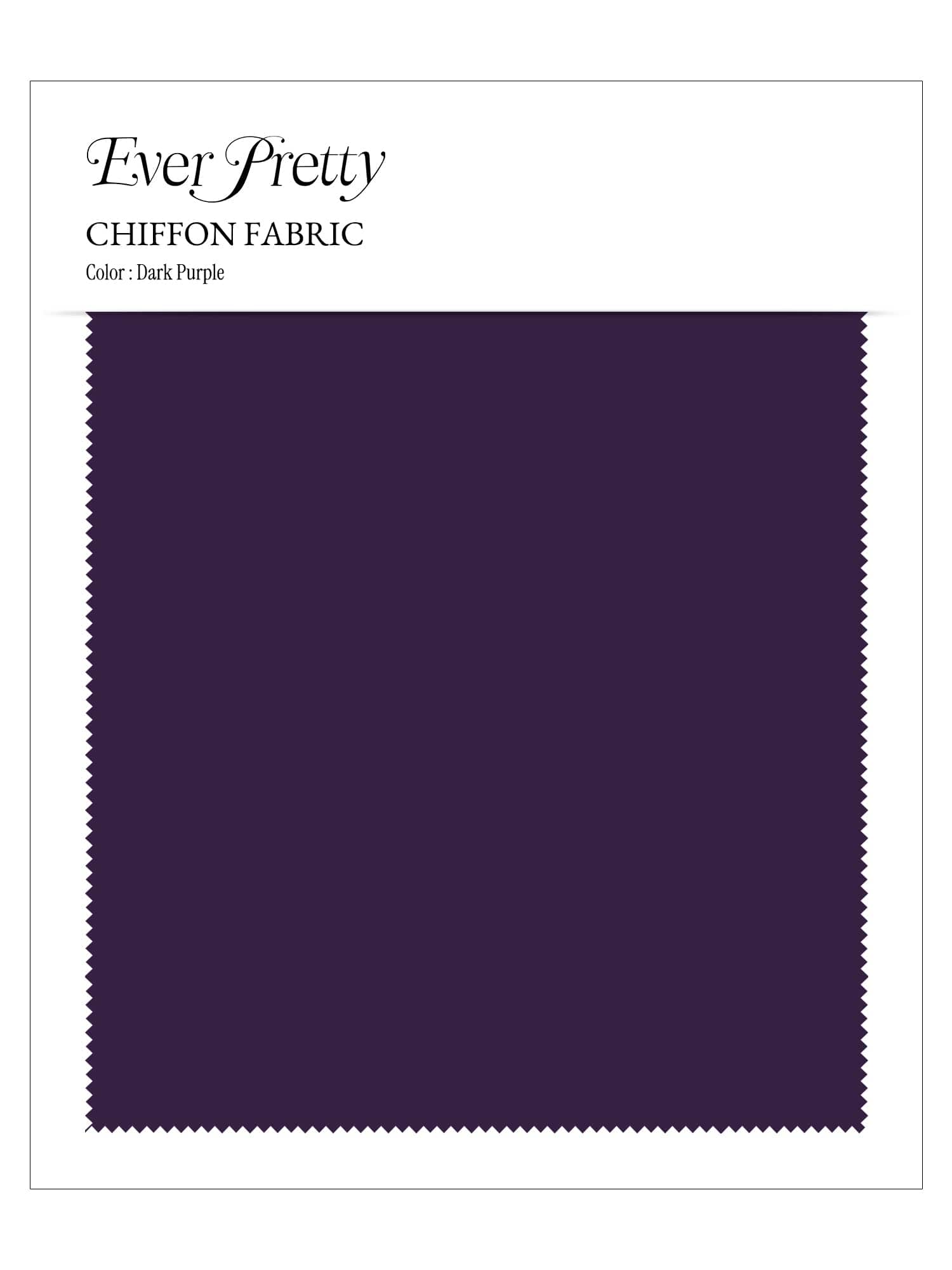 Ever-Pretty Chiffon Swatch #Color_Black