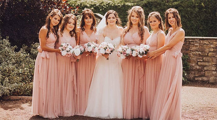 For Pink, Peach and Coral Weddings