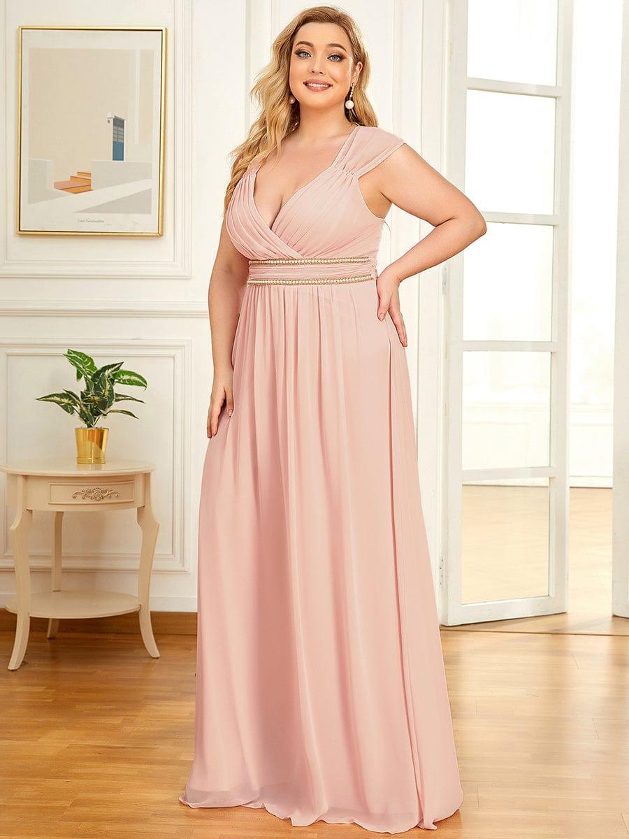 Pink Bridesmaid Gowns #style_EP08698PK