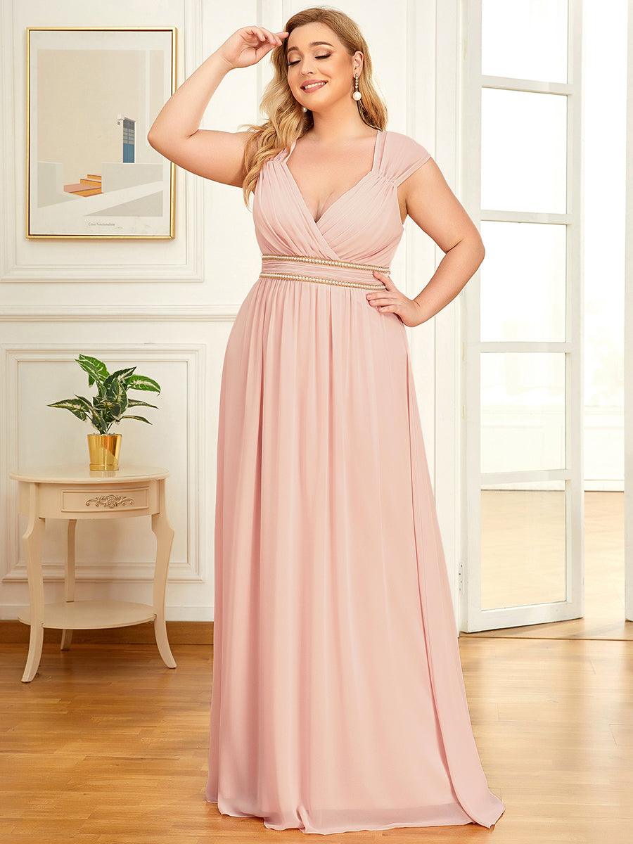 Pink Bridesmaid Gowns #style_EP08698PK