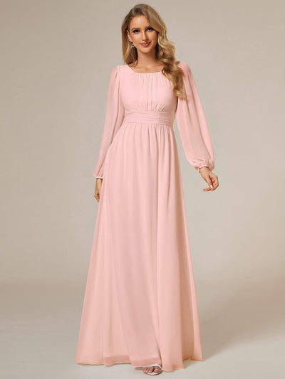 ever CELESTE|Chiffon High Empire Waist Puff Sleeve Mother Dress