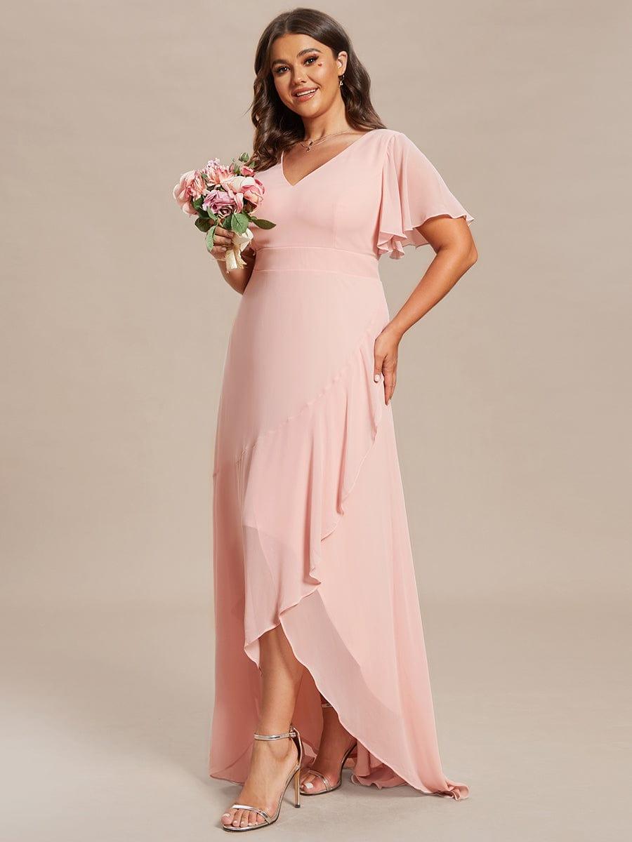 Pink Bridesmaid Gowns #style_ES01749PK