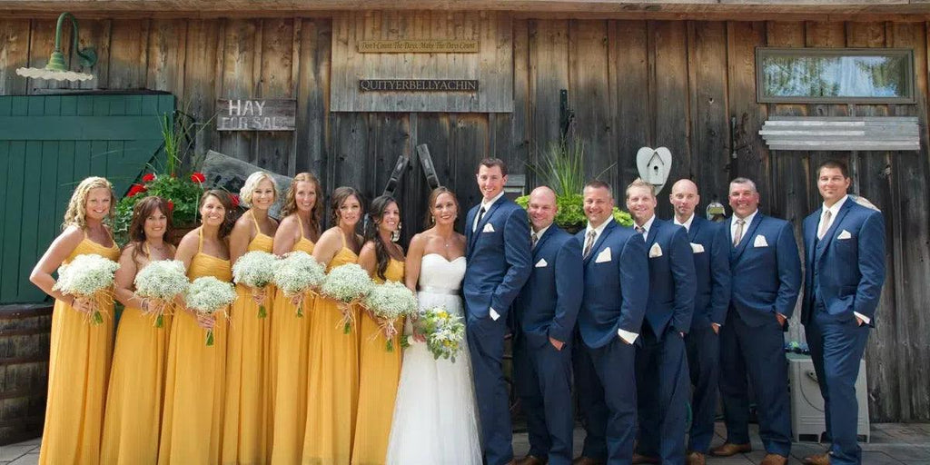 What Color Suits Go Best with Yellow Bridesmaid Dresses? - Ever-Pretty US What Color Suits Go Best with Yellow Bridesmaid Dresses? - Ever-Pretty US