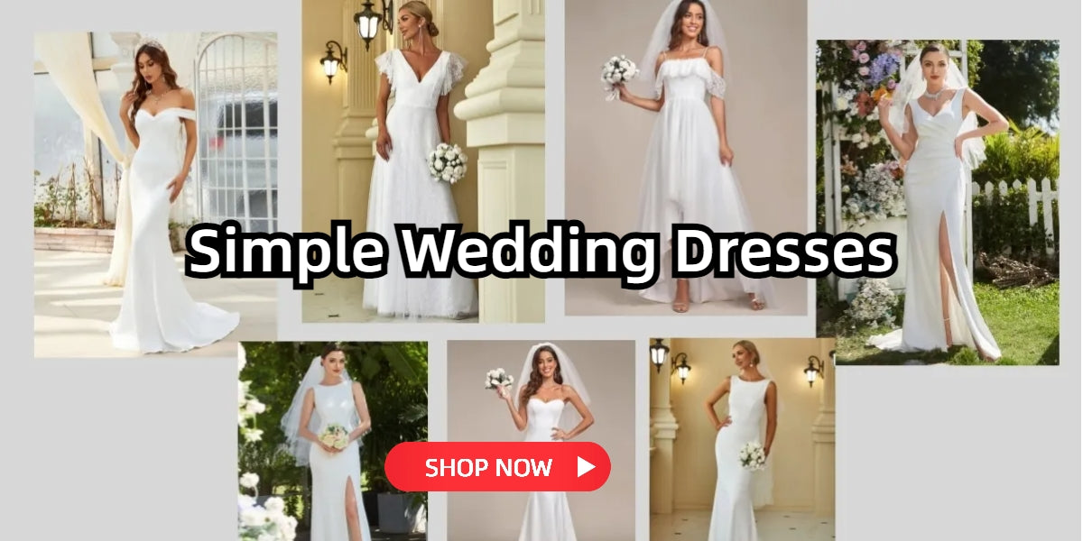 Simple Wedding Dresses: Effortless Elegance for Your Big Day
