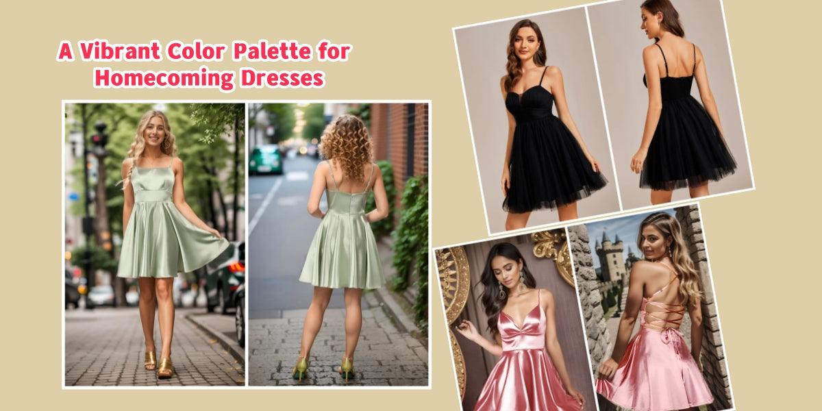 Dazzling Hues: Exploring the Vibrant Palette of Homecoming Dresses 2025