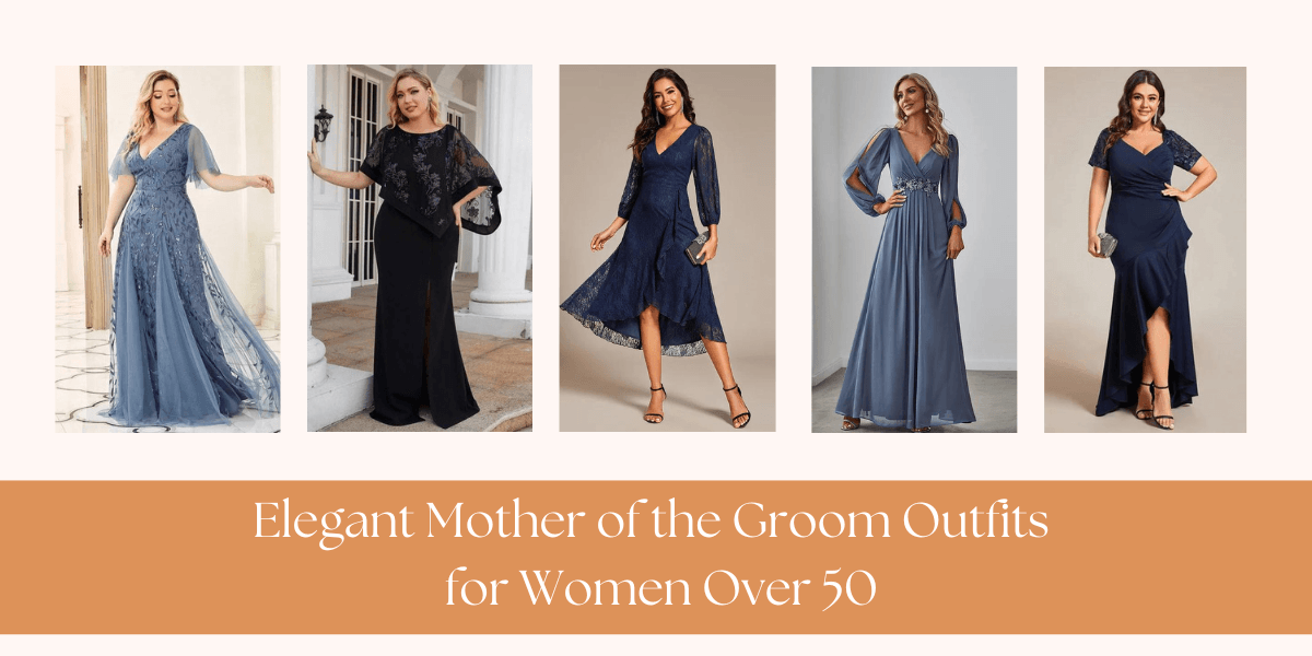 10 Flattering Mother of the Groom Outfits for Over 50s
