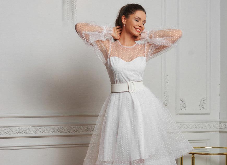 a-lady-wearing-white-prom-dress