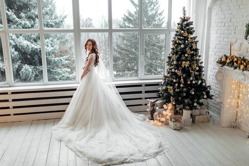 a-woman-wearing-a-wedding-dress