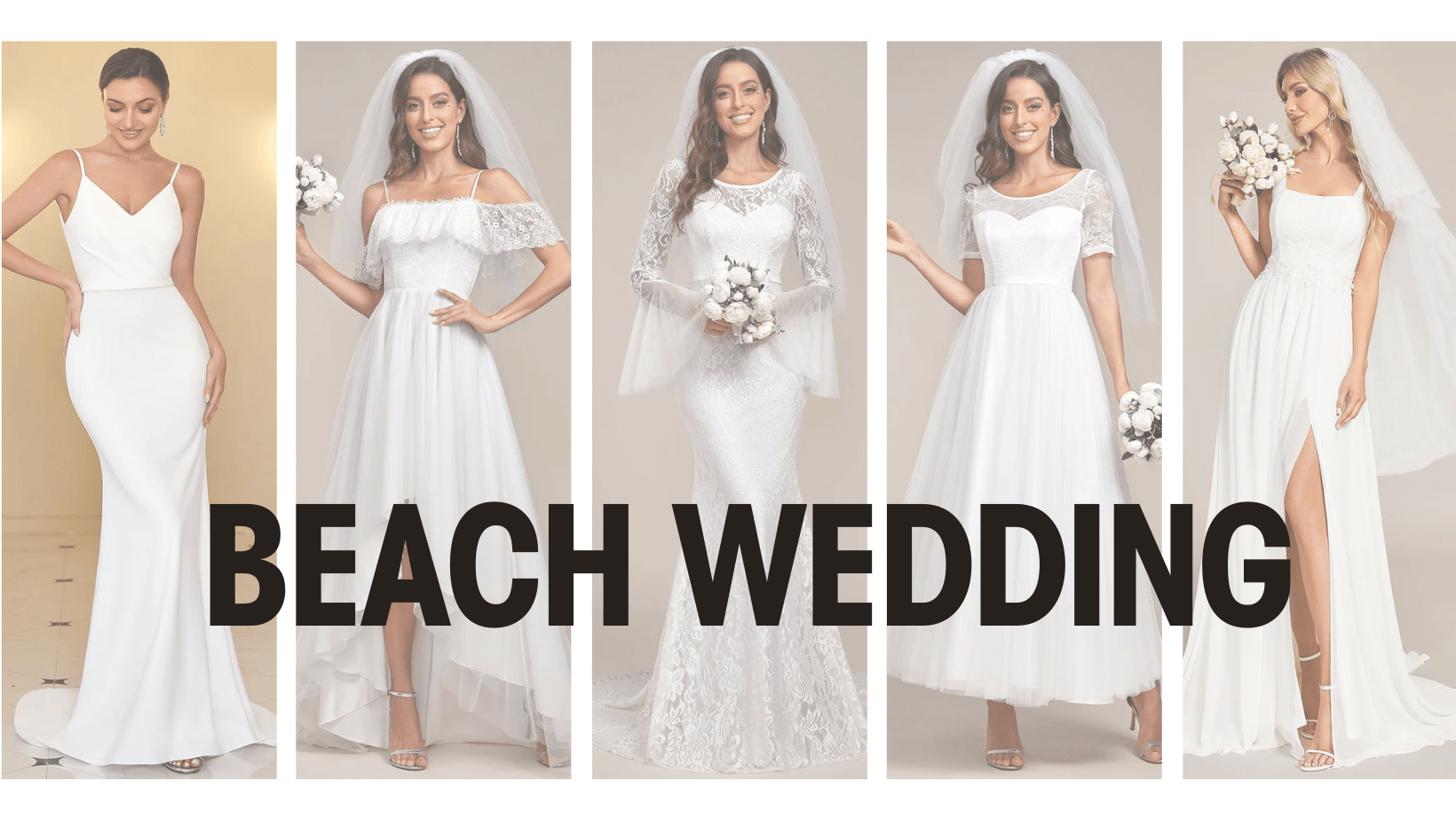Top 5 Simple Wedding Dress Styles for a Beach Ceremony
