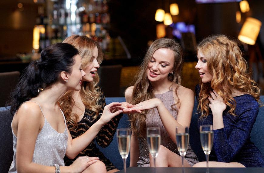 four-girls-at-the-engagement-party