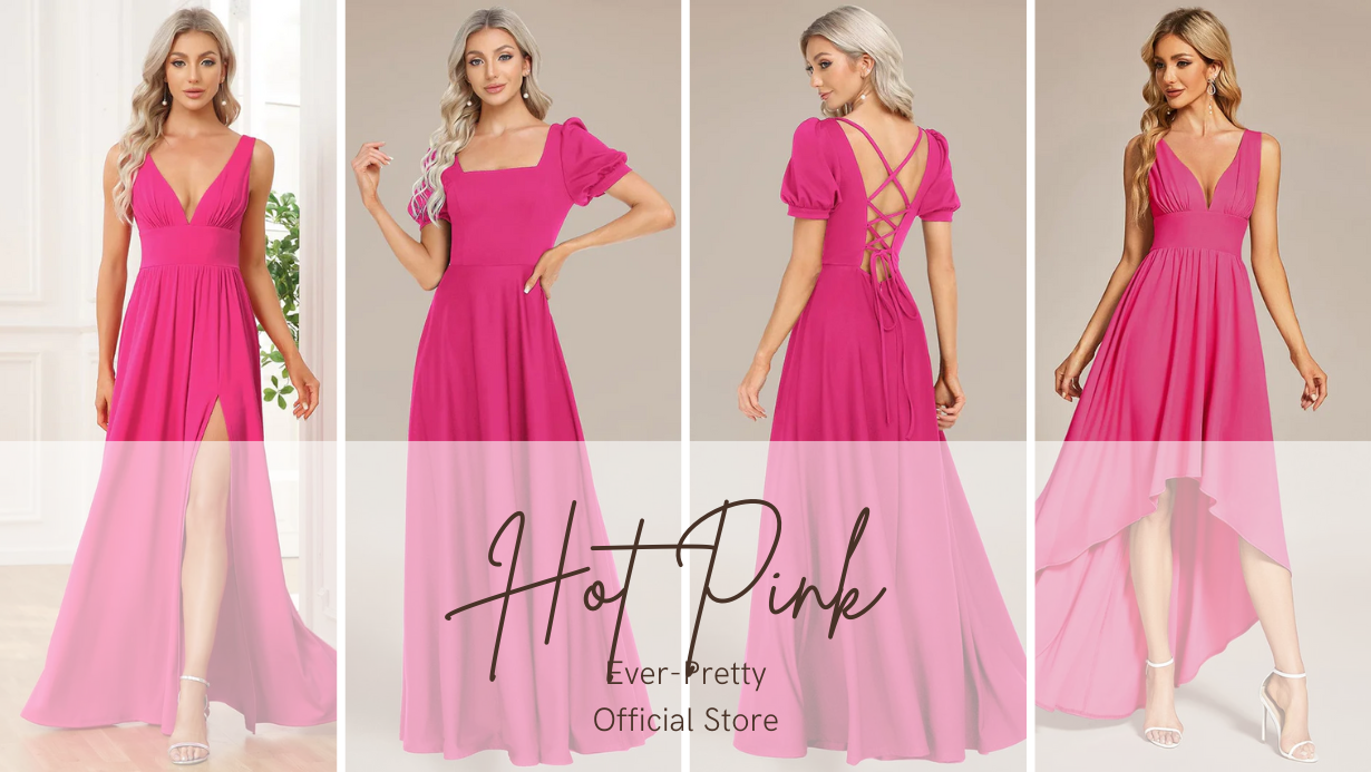 Embrace Summer Style with Ever-Pretty's Hot Pink Dresses: 3 Must-Have ...
