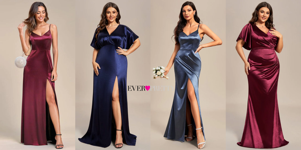 Discover the Best 4 New Satin Dresses for Women at Ever-Pretty - Ever ...