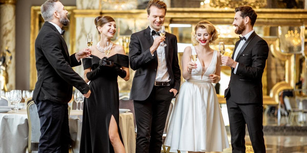 sachin and babi light blue dress Dress to Impress: A Guide to Decoding Dress Codes for Evening Dresses