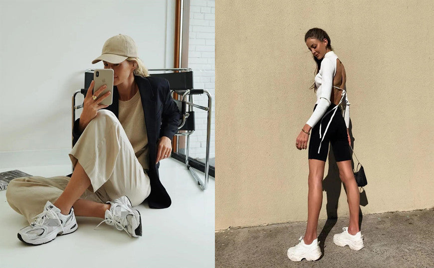 Why Chunky Sneakers Are So Popular & How To Wear Them In Style