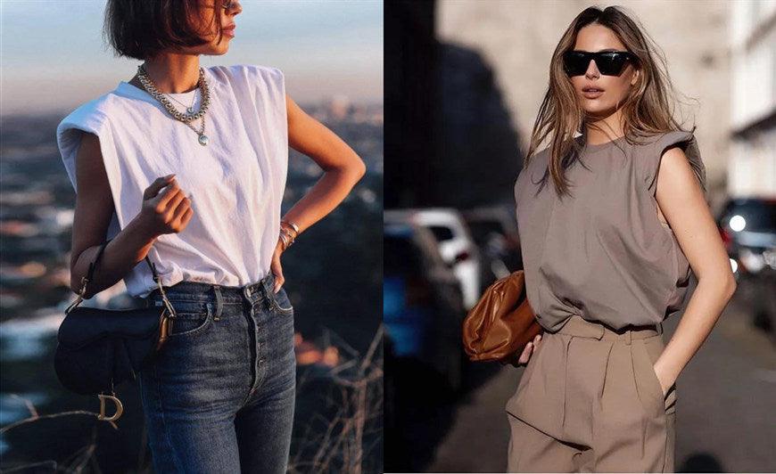 white-and-grey-sleeveless-T-shirts