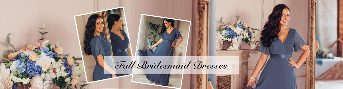 long fall bridesmaid dresses Lila Charming Long Sleeves Floor Length Chiffon Bridesmaid Dresses, Cabernet main image 0