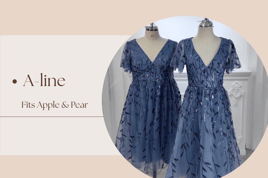 Sequin V-Neck A-Line Midi Dress - Ever-Pretty US Sequin V-Neck A-Line Midi Dress - Ever-Pretty US