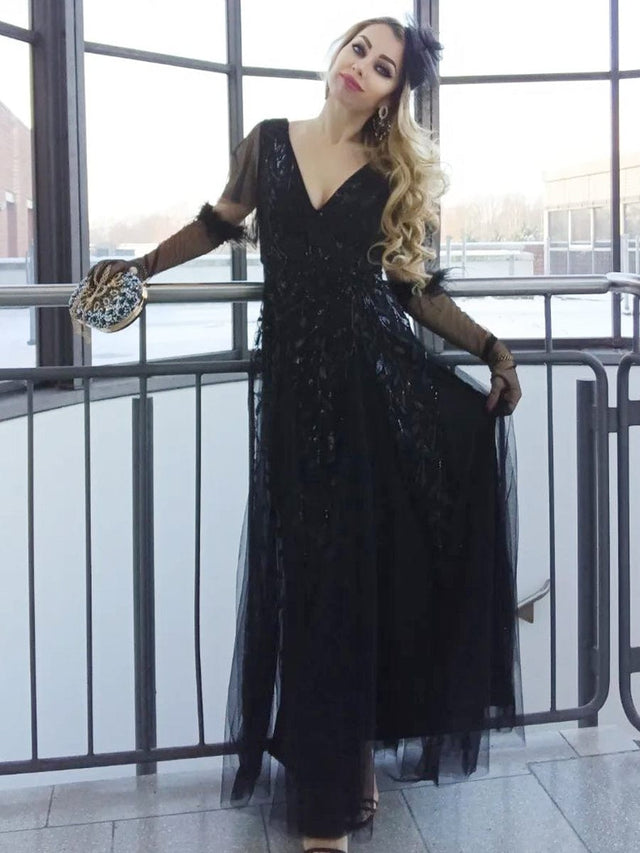 pretty ASTRAL|Plus Size Floor Length Formal Evening Gowns for Weddings Fan Photos 10
