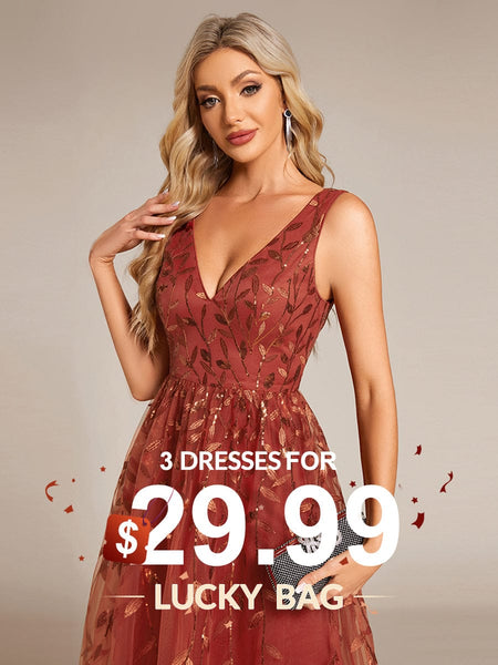 green emerald velvet dress Ever-Pretty Lucky Bag