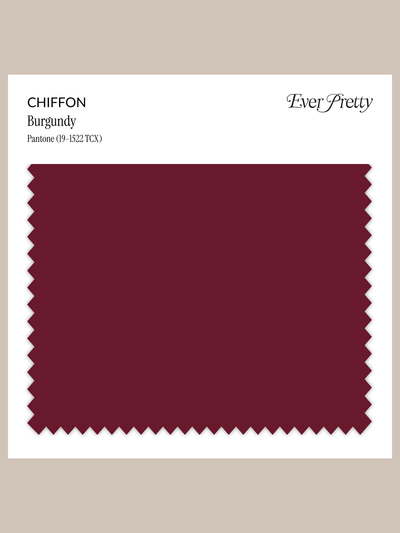 Ever-Pretty Chiffon Swatch #Color_Burgundy