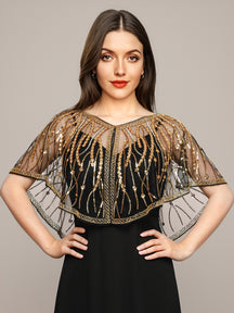 Sparkly Embellished Shawls for Special Occasions #style_EA02715KG