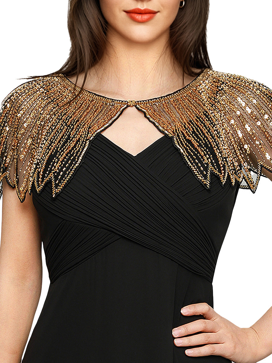 Sparkly Embellished Shawls for Special Occasions #style_EA02716KG
