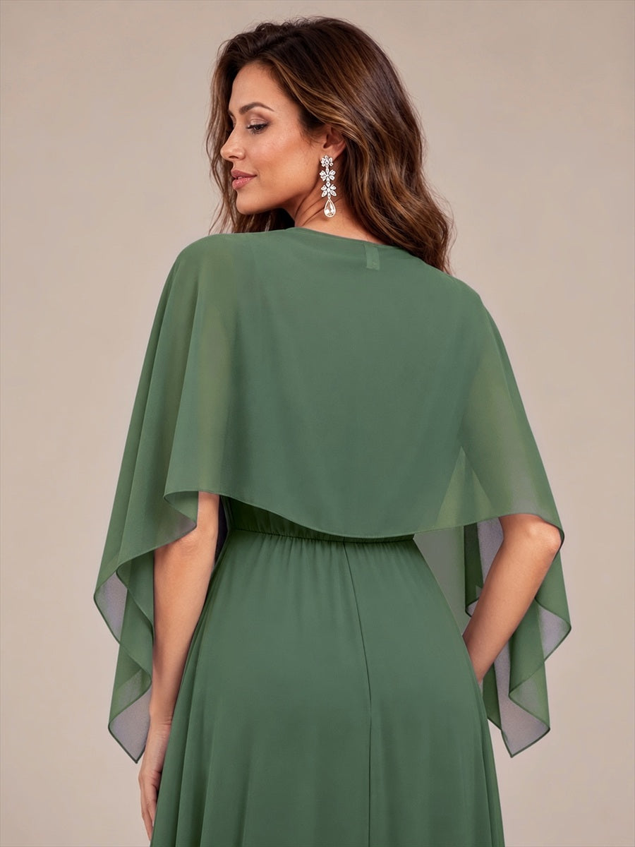 Contemporary Eveningwear Product Detail Design shawl #color_Eucalyptus