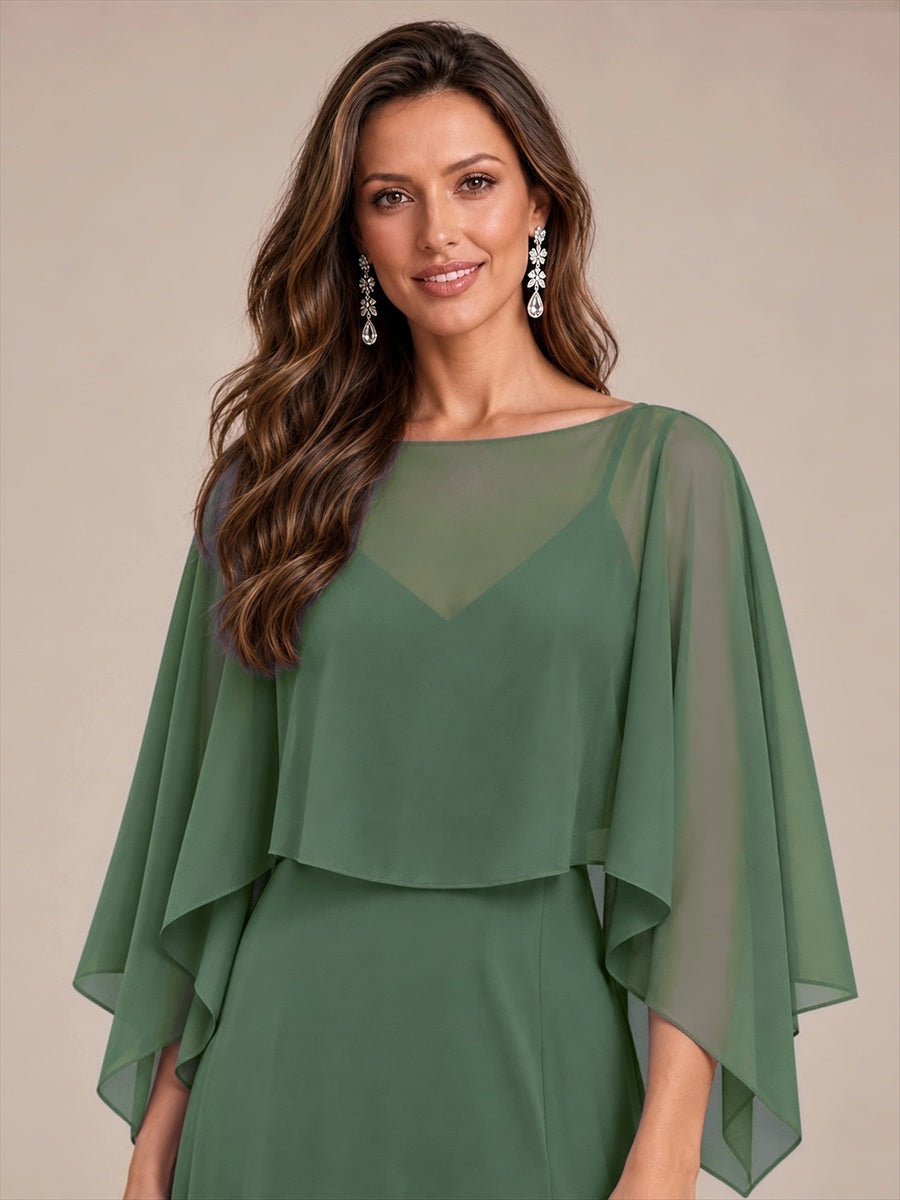 Contemporary Eveningwear Product Detail Design shawl #color_Eucalyptus