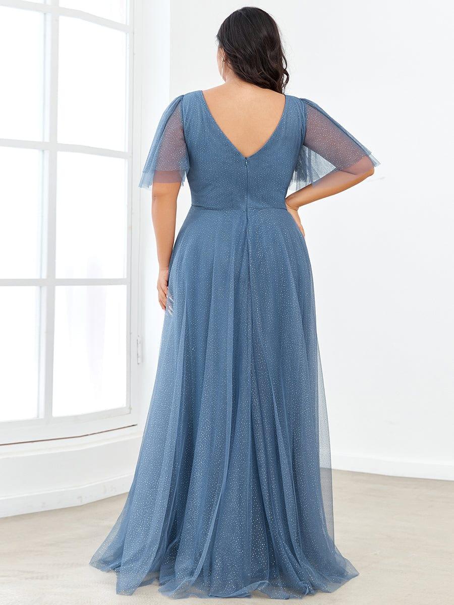 Dusty Blue Concert Dresses#style_EE00278DN