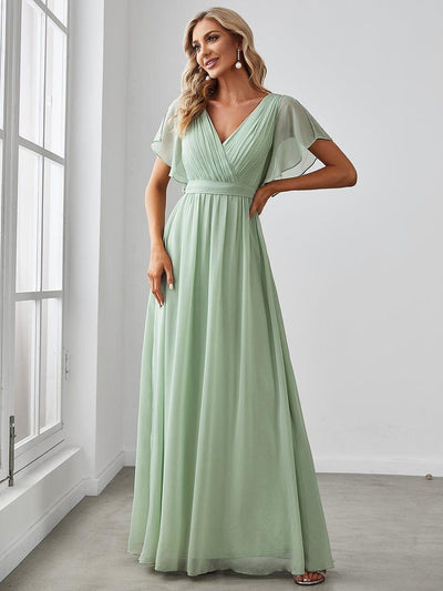 Sage Green Bridesmaid Dresses | Sage Dresses - Ever-Pretty US Sage Green Bridesmaid Dresses | Sage Dresses - Ever-Pretty US
