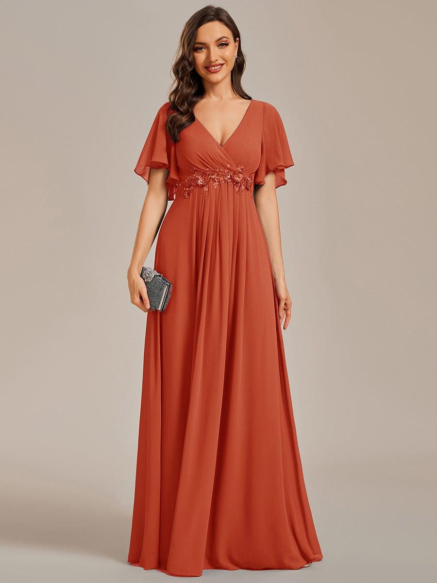 orange mother of the bride dresses Ever-Pretty Elegant Mother of the Bride Dress
