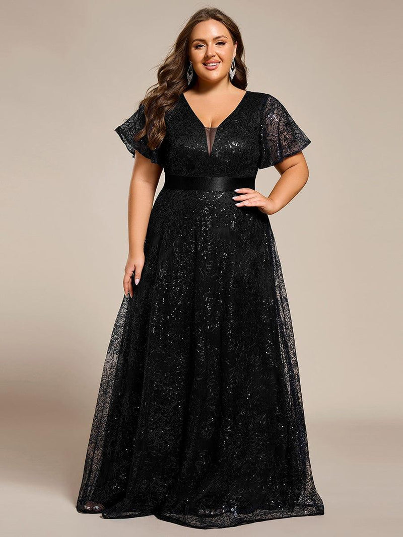 Sequin Formal Maxi Dress